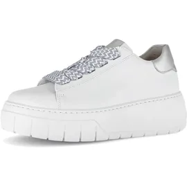 Gabor 83.222 Damen Weite E Weiß/Silber 40
