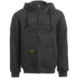 West Coast Choppers Choppers Por Vida Reißverschlusspullover - Grey Melange - L