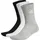 adidas Cushioned Crew Socken 3er Pack Medium Grey Heather / White / Black 25-27