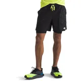 The North Face Sunriser 2in1 6in Shorts, TNF Black/TNF Black Tra, S