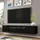 BIM Furniture Aura Lowboard 200 cm Schwarz Matt MDF