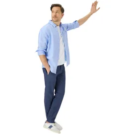Brax Langarmhemd Blau 3XL