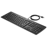 HP USB Slim Business Tastatur ES schwarz N3R87AA#ABE