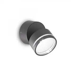 Ideal Lux LED Wandleuchte Omega Round 1x7w Ø Warmweiß 3000K,