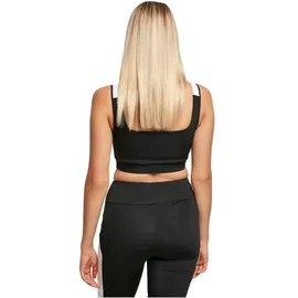 URBAN CLASSICS Color Block Sport-bh Black / White S