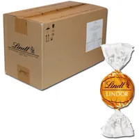 (44,15€/1kg) Lindt Lindor Kugel Caramel 3kg, Schokolade, Praline, 240 Stück