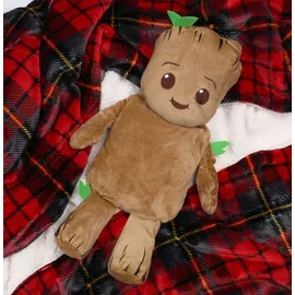 sarcia.eu MARVEL Groot Wärmflasche mit weichem Bezug, Naturkautschuk 1l