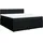 vidaXL Boxspringbett 180 x 200 cm Schwarz