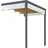Weka Gartenhaus-Anbaudach Felix/Fynn 2 150 x 250 cm Grau