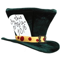 Elope Kostüm Alice im Wunderland Hutmacher, Original Lizenzartikel zu Disney’s ‚Alice im Wunderland‘ (2010) grün