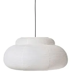 Made By Hand - Papier Single Pendelleuchte Ø80 White