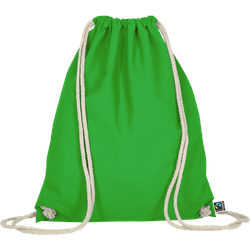 10er | 100er | 200er Pack Fairtrade Turnbeutel - 14 Farben | mit robusten Zugbändern | 38x46cm | Jutebeutel | Einkaufstasche | unbedruckt, maigrün