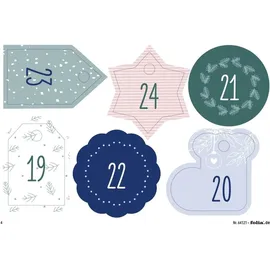 Folia Adventskalender-Set Basic 2021