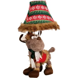 happy lamps LED-Tischleuchte Rudi das Rentier Stoff