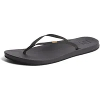Reef Cushion Bounce Slim, Damen Zehentrenner, Schwarz (Black Bla), 35 EU (3 UK) - 35 EU