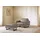 Home Affaire Loveseat Pinto Kunstleder 105 x 85 x 97 cm Grau mit Keder