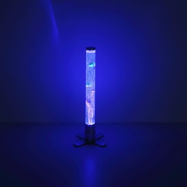 GLOBO RGB LED Wassersäule, Farbwechsler, klar, Fische, H 61cm