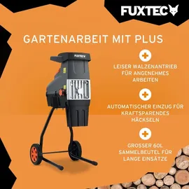 FUXTEC Elektro Gartenhäcksler FX-EGH2800T 2800W
