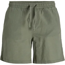 JACK & JONES Shorts JPSTJAIDEN JJSUMMER JOGGER SHORT SN mit elastischem Bund grün S