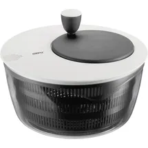 GEFU Rotare Salatschleuder 3 Liter schwarz-weiß