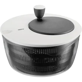 GEFU Rotare Salatschleuder 3 Liter schwarz-weiß