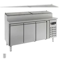 CombiSteel 3-türiger GN Edelstahl Saladette 1795 mm