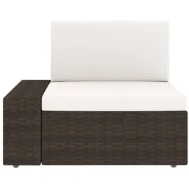 vidaXL Garten-Lounge-Set 10-tlg. braun