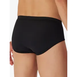 SCHIESSER Slip unifarben schwarz 4XL 6er Pack