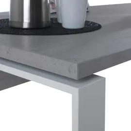Composad Schreibtisch DISEGNO Betondekor / Weiß