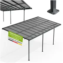 Juskys Terrassendach Borneo 600 x 300 cm anthrazit