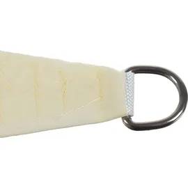 gardlov Sonnensegel Quadratisch 3,6x3,6 m für zuverlässigen Sonnenschutz Wasserdicht inkl. Befestigung Garten Strand Camping 23165, Farbe:Beige