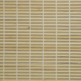 LIEDECO Rollo Holz, lichtdurchlässig, natur, 80 x 170cm, Raffrollo, zum Anschrauben