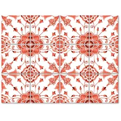 K&L Wall Art Fliesenaufkleber »Florale Muster«, selbstklebend