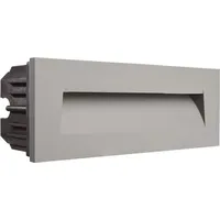 Deko-Light Abdeckung Grau Rundung für LED Wandeinbauleuchte Light Base