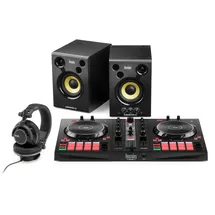 Hercules DJ Essentials Kit – All-in-One-Kit zum Erlernen des DJ-Daseins – Software und Tutorials inklusive