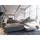 masseno Ecksofa Velours 5-Sitzer Blau
