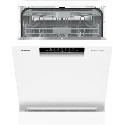 GORENJE Standgeschirrspüler "GS643C90", C (A-G), silber (eh19), B:59,9cm H:84,5cm T:59,7cm, Geschirrspüler, TotalDry - auto. Türöffnung