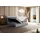 altdecor Boxspringbett mit H4 Matratze und Topper - 180 x 200 cm - OTTA - Hellgrau Samt - Polsterbett mit Bettkasten und Lattenrost, Bett mit Stauraum - Hellgrau