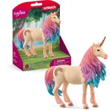 Schleich Bayala - Marshmallow Einhorn Stute Figur - Rosa und Blau Einhorn Spielzeug für Mädchen und Jungen - Fantasy Pferd Figur für Kinder ab 5 Jahren