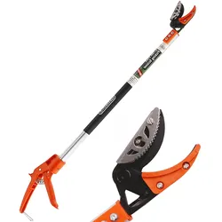 GeoTech FP 80 - Greifschere auf festem Schaft mit Schneiden&Halten System
