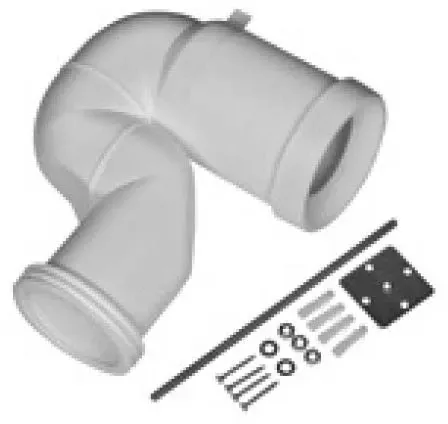 VitrA Zubehör Rücksprungbogen für Abgang senkrecht,312524YP1TE 312524YP1TE