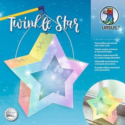Ursus Bastel-Set Laterne "Stern", Feenstaub