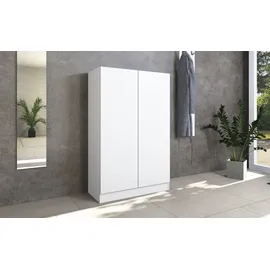 borchardt Möbel Vaasa3 76 x 120 x 35 cm weiß matt