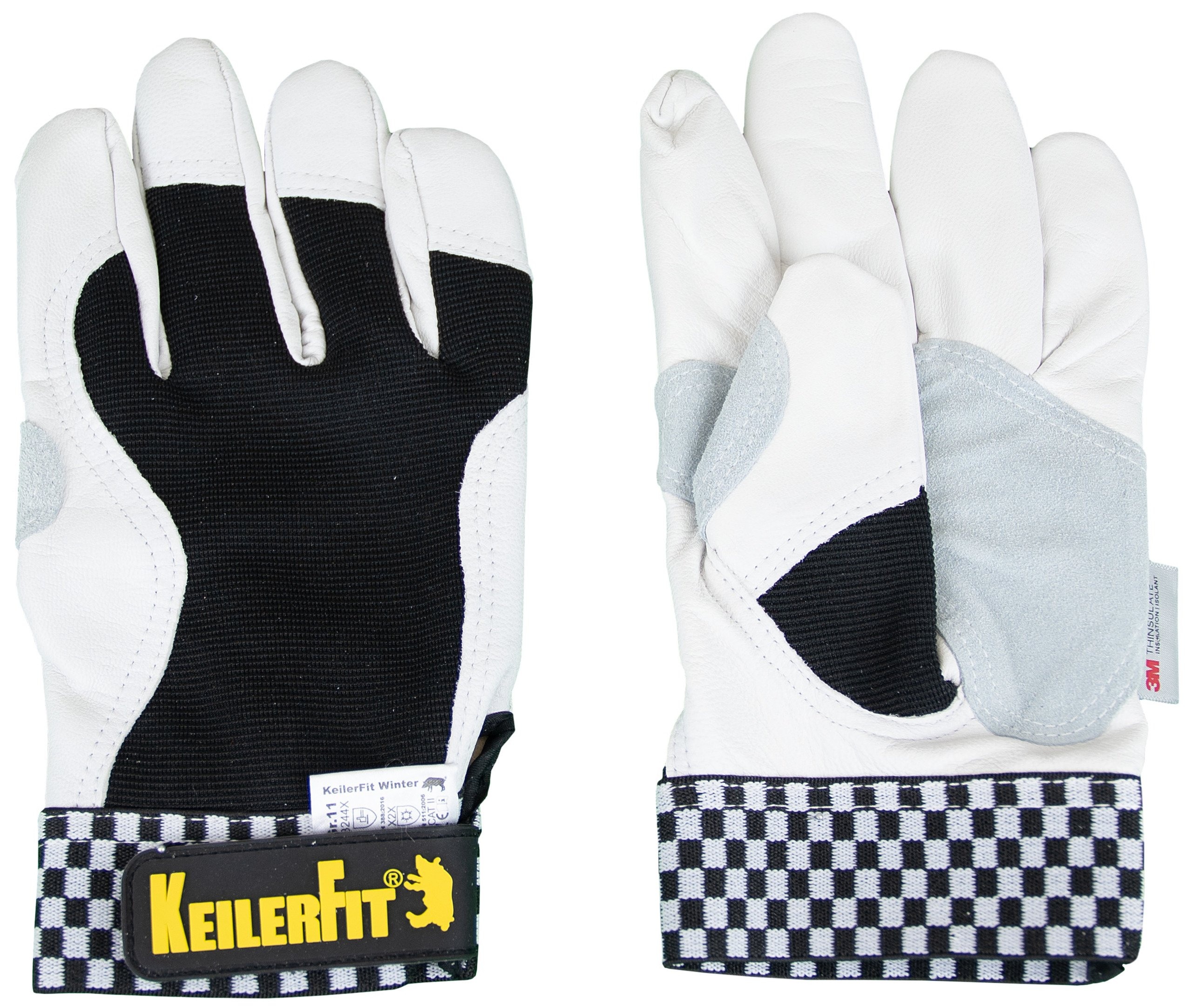 Keiler Handschuhe Keiler Fit Winter, schwarz, 10