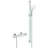Grohe Grohtherm 800 Thermostat-Brausebatterie mit Brausegarnitur 900mm Chrom 34566002