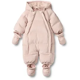 Wheat Puffer Baby Suit Nallo", Mädchen, Gr. 86 rose powder, 100% Polyester, unifarben, normal, Overalls, Jumpsuit
