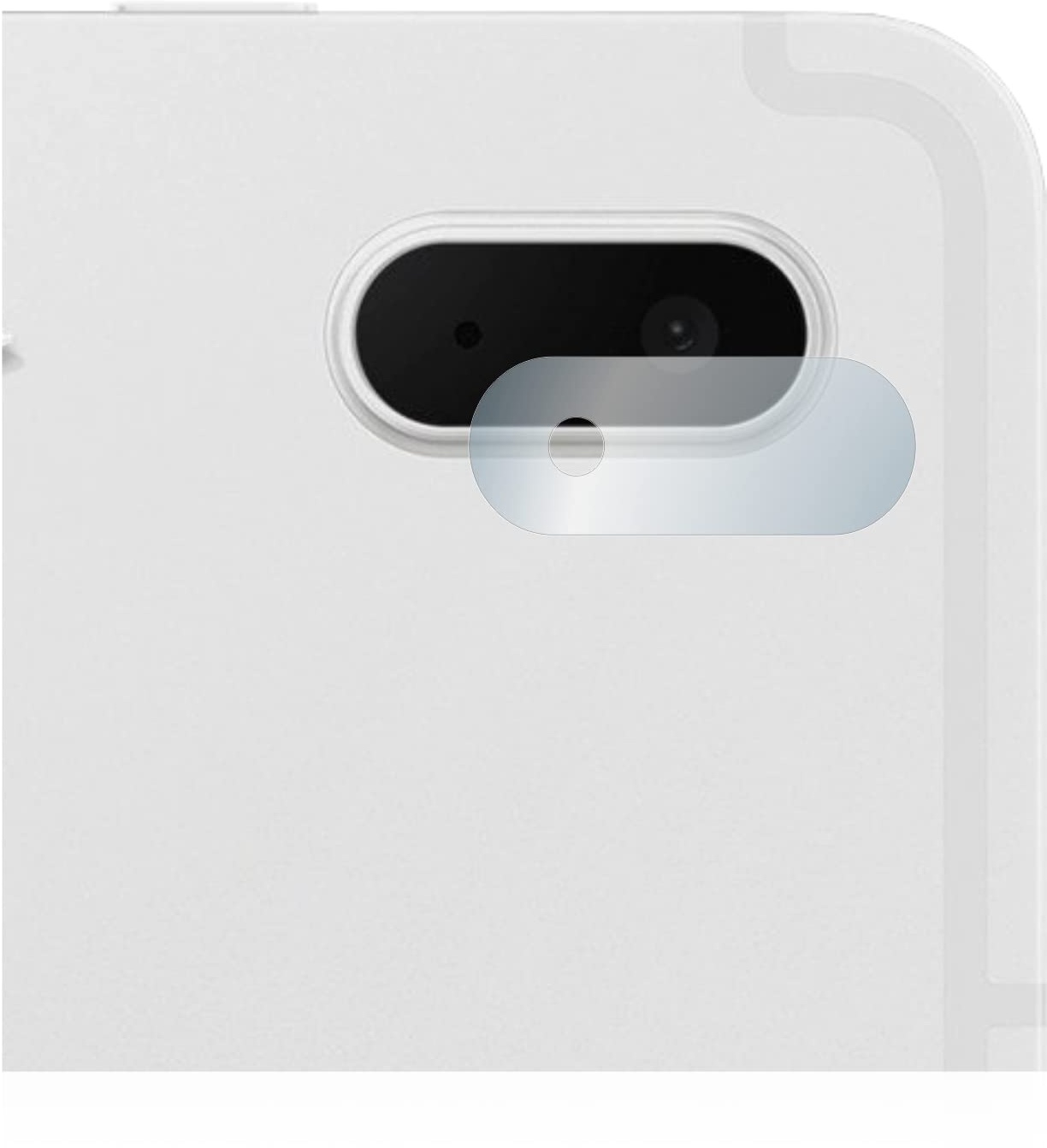 BROTECT Panzerglasfolie für Samsung Galaxy Tab S7 FE (NUR Kameraschutz) Schutzglas Schutzfolie [Extrem Kratzfest 9H, Anti-Fingerprint