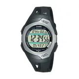 Casio STR-300C-1VEF Sports Damen- und Jugenduhr Digital Schwarz/Silberfarben