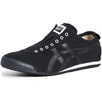 Onitsuka Tiger Mexico 66 Slip-On Classic Running Sneaker, Schwarz (schwarz/schwarz), 39.5 EU - 41.5/43.5 EU