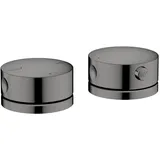 Hansgrohe AXOR One 2-Loch Wannenrandarmatur Polished Black Chrome